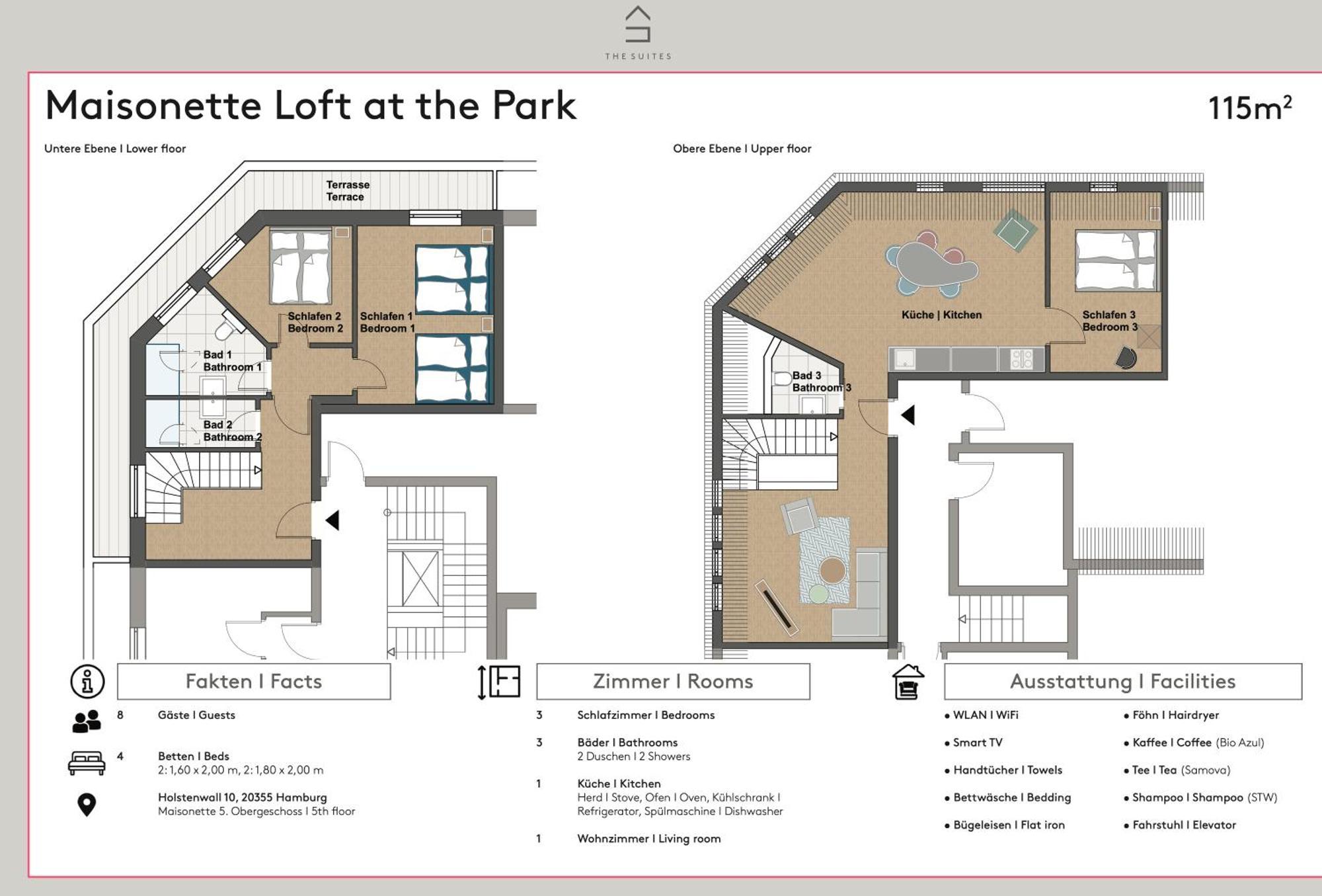 The Suites City Lofts At The Park Hamburg Exterior photo